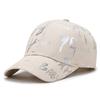 Graffiti Alphabet Baseball Hat Men's and Women's Versatile Sunshade Casual Cap Outdoor Couple Hip Hat Travel