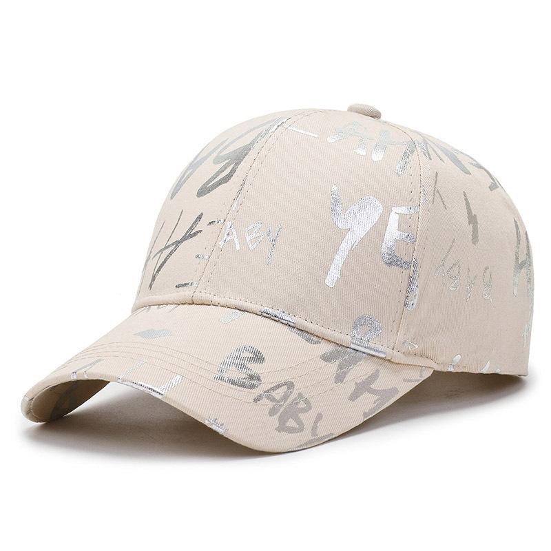 Graffiti Alphabet Baseball Hat Men's and Women's Versatile Sunshade Casual Cap Outdoor Couple Hip Hat Travel