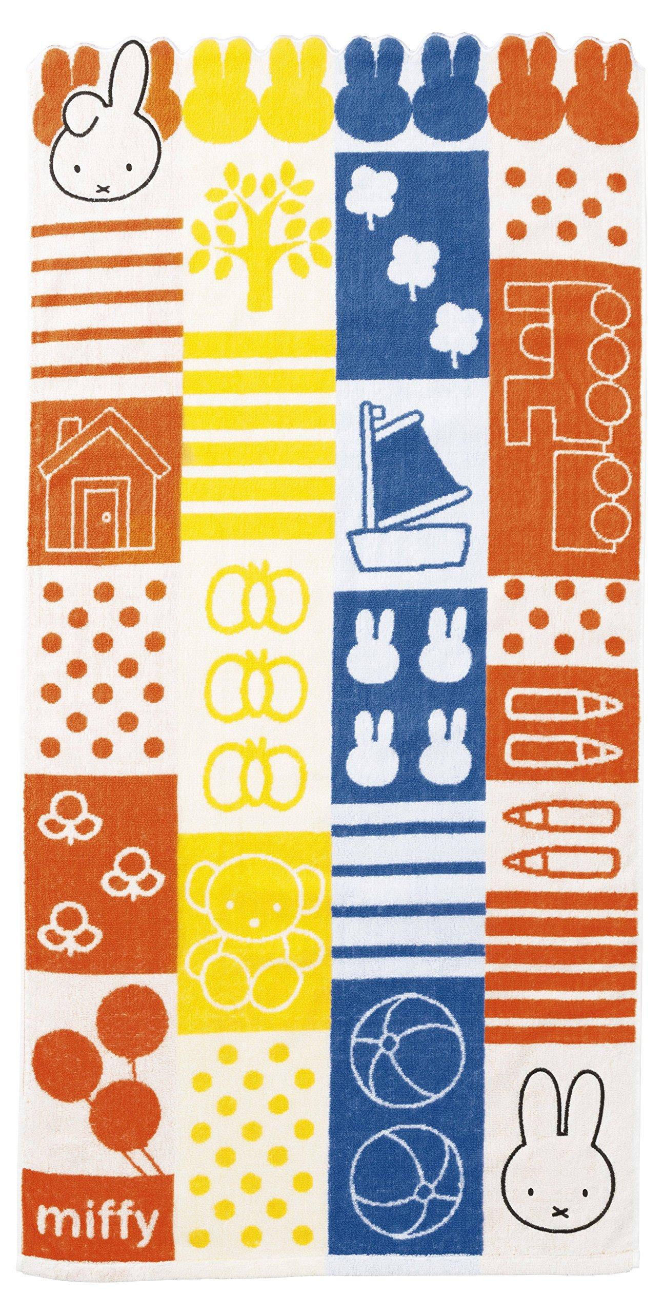 

Marushin Bath Towel Miffy 60 x 120 cm Peace Miffy Cotton 5805008700 100%