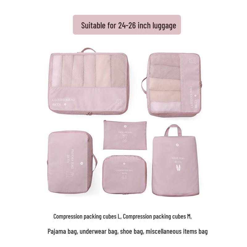 OLOMM Travel Luggage Organizer Set