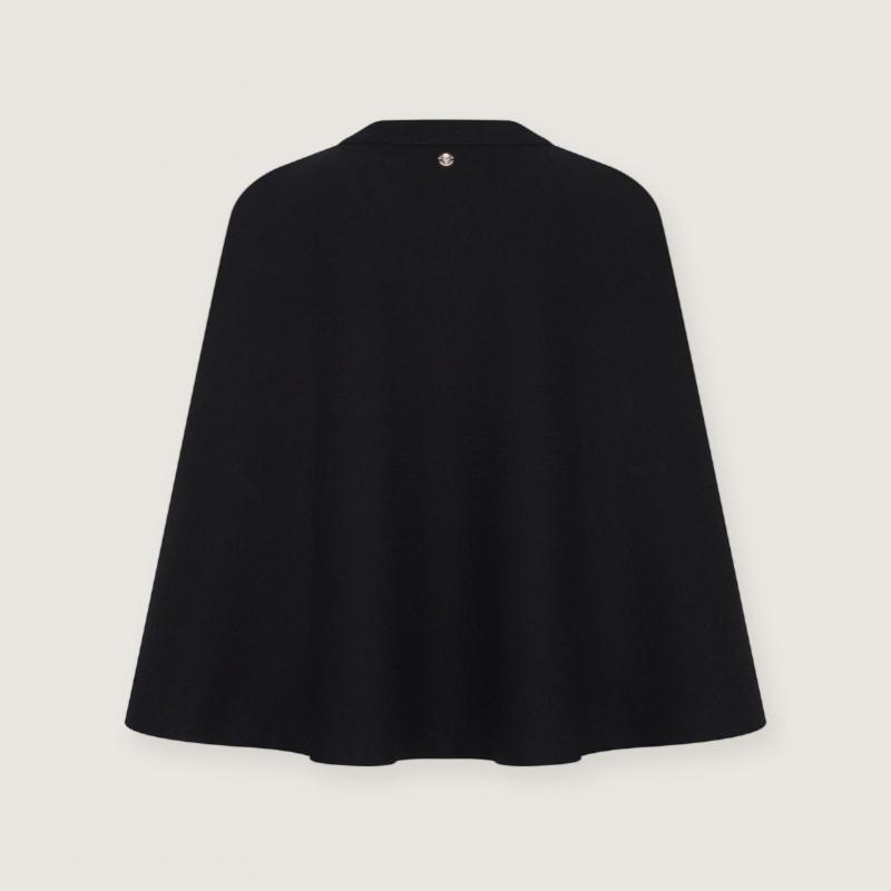 Helen Kaminski Roma Wool Blend Knit Cape Lxsrpc00010