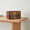 Decor Nostalgic Iron Decorative Radio with Speaker Grille for Rods