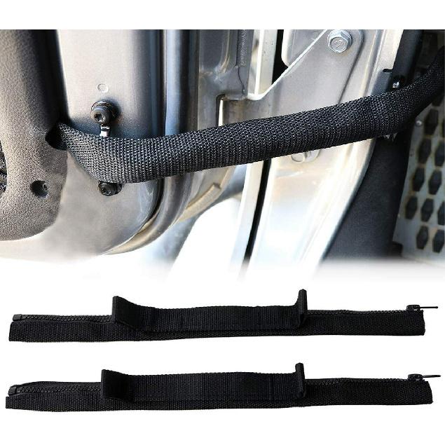 Door Limiting Check Straps Wire Protecting Harness for Jeep Wrangler JK JKU