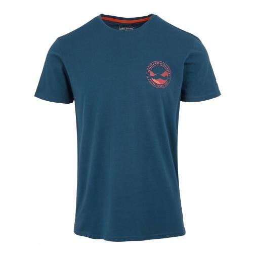Regatta Mens Breezed V Mountain Back Print T-Shirt
