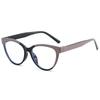 Anti-Blue Light Glasses Vintage Luxury Round Eyewear Women Classic Fashion Eyeglasses Blue Light Blocking Man Lady Eyeglas
