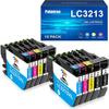 Ink Cartridge - PALMTREE - LC3213XL - Compatible Brother - Multi-color - 400 Pages