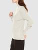 Mila Owen Sleeve Design High Neck Knit Pullover 09WNT225075 IVR 1 Women's
