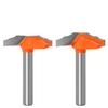Fräser mit 6 mm Schaft, für Türrahmen, Spitzenmesser, profilierte Gravur, Fräser mit hoher Härte für die Holzbearbeitung