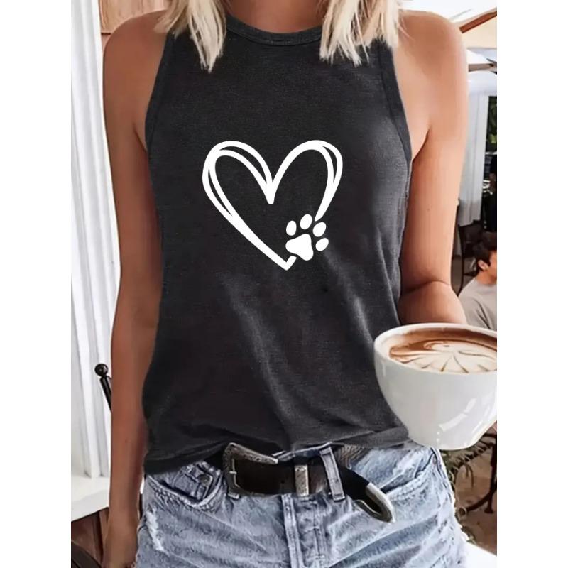 Round-neck Women's Vest for Spring and Summer Casual Wear