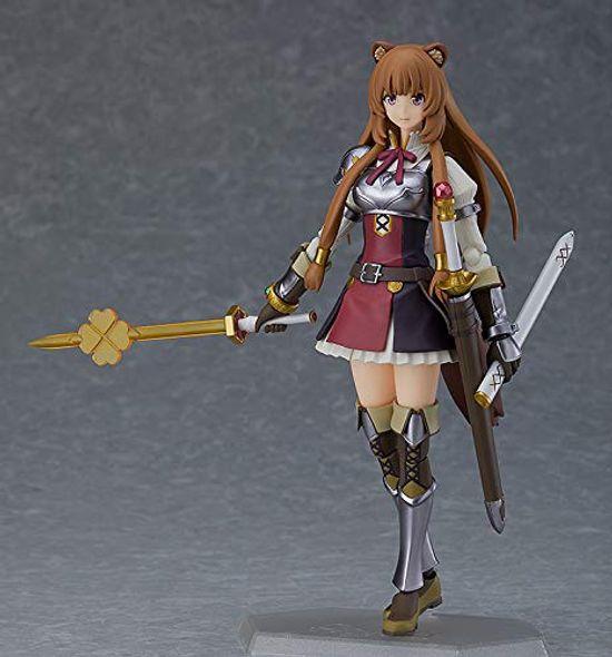 Max Factory Figma The Rising of the Shield Hero Raphtalia, nicht maßstabsgetreue, bemalte, bewegliche Plastikfigur, Weiterverkauf