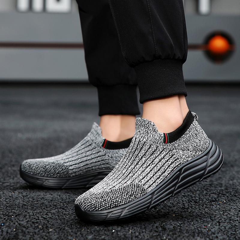 Large Size Fashionable and Trendy Breathable Lightweight Flying Woven Shoes Hiking Shoes Socks Shoes Outdoor Sports and Leisure Shoes