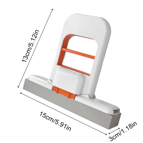 Mini Mop, No Hand Washing Required, Handheld Sponge Mop, Foldable, Wet/Dry Use, Easy One-Hand Use, Absorbent, Easy Storage, Easy Cleaning, Durable, Li