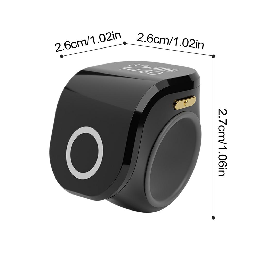 Digital Counter Portable Points Rechargeable Ring Ring Idea Tally Counter Smart Touch Waterproof Finger Counter for Muslims
