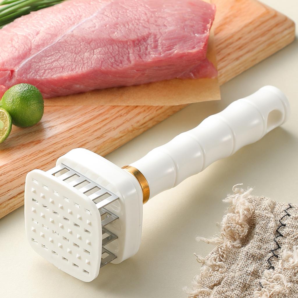 Household Steak Pork Chop Quick Loosening Needle Practical Stainless Steel Tenderizer Tenderizer Meat Hammer Meat Hammer 4