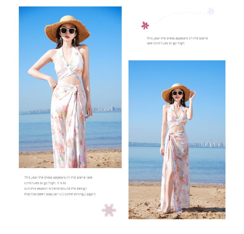 Darling of the Sea Women's Sexy High-End Three-Piece Bikini with Cover-Up