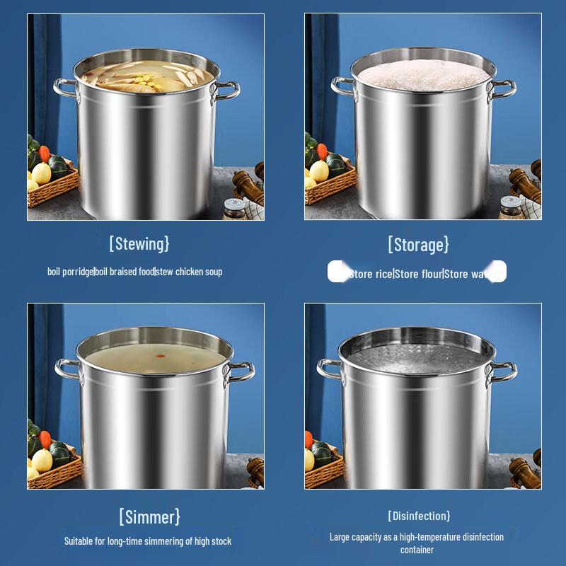 

RSRDDY Commercial Energy-Saving Finned Stainless Steel Stew Pot