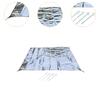 Outdoor Double Sided Aluminum Foil Pad Portable for Beach Tent Camping