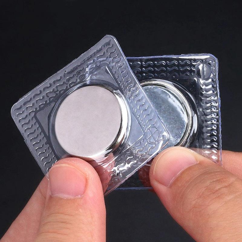 5Pairs Invisible Hidden Magnetic Metal Snaps Button Diy Accessories For Overcoat Handbag Garment Scrapbooking