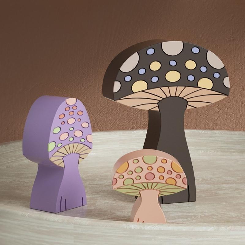Multifunctional Mushroom Shaped Silicone Mold DIY Mushroom Silicone Mold for Home Decors and Crafts Ornaments Sculpture