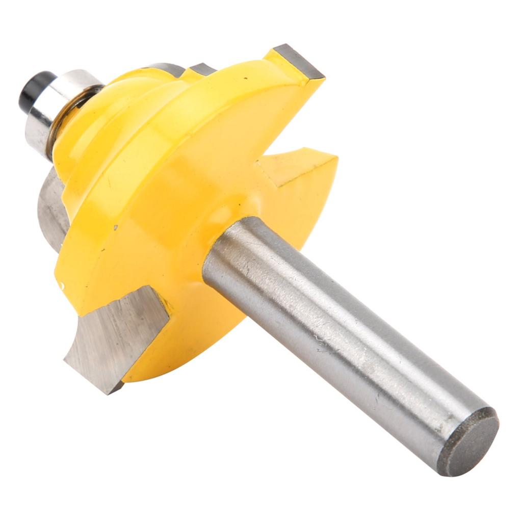 8mm Schaft Doppel-Rundstab-Hohlkehlfräser Holzbearbeitung Fräser