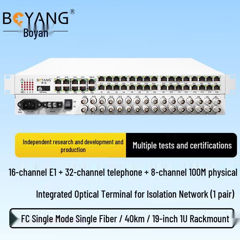 Boyang Integrated Services Fiber Optic Multiplexer