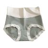 Mutandine da Donna Vita Alta Senza Cuciture Colore a Contrasto Controllo Pancia Sollevamento Glutei Morbide Elasticizzate Asciugatura Rapida Antisettiche Biancheria Intima da Donna Slip