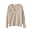 Women's Casual Wool Sweater - Half-Open Neck, Loose Fit, Pure Color, Perfect for Fall and Winter