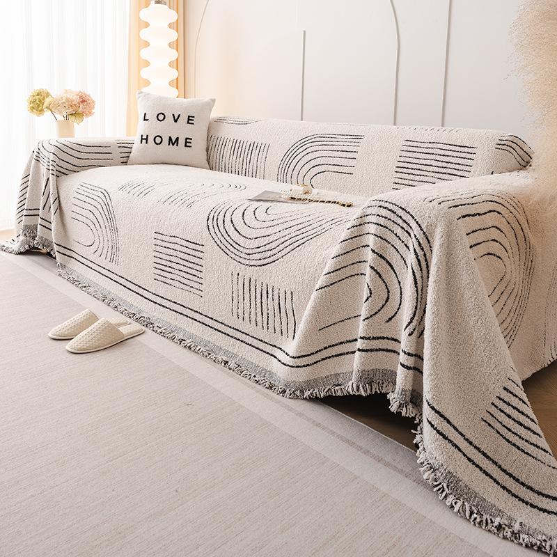Sofa Cover Cloth Towel Autumn and Winter All-Inclusive Universal Cover Blanket Non-Slip Anti-Cat Scratch Sofa Cover Cover