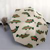 1pc Fish Pattern Automatic Open/Close Exquisite Umbrella Sturdy Iron Frame, Compact Travel Umbrella, Intricate Design Umbrella a0829056