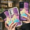 Phone Case: 2D Flat Samsung Galaxy A34 A35 M05 M06 S20 S22 S21 FE Plus 5G Protective Case, Cartoon Stars, Perfect Christmas and Halloween Holiday Gift