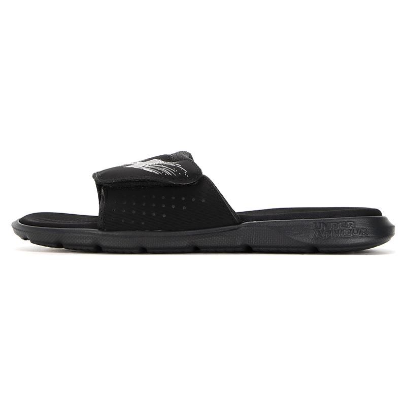 Under Armour Unisex Mercenary Slide Black Jet Grey 3026035-001 40