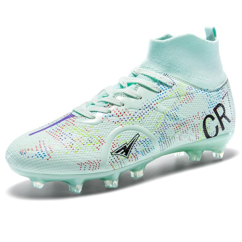 

Men Professional Training Football Boots Ultralight Soccer Shoes Unisex Women Breathable Drop Shipping Indoor Futsal 46
