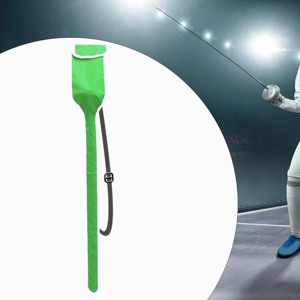 Adult Fencing Sword Bag Sling Gift for Fencer Waterproof Foil, Saber and Epee