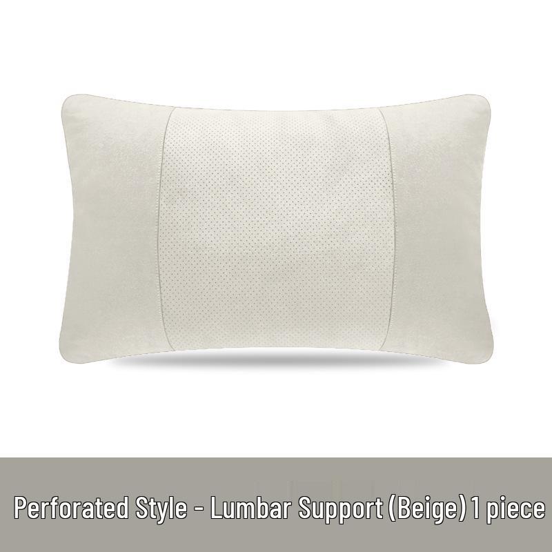 Mercedes-Benz Maybach S-Class Perforated Suede Neck Pillow and Waist Support Headrest