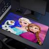 Frozen Friends Xl Gaming Mouse Pad Nonslip Rubber Base Stitched Edge Waterproof Desk Mat For Pc Laptop Gamer Office Computer Accessories