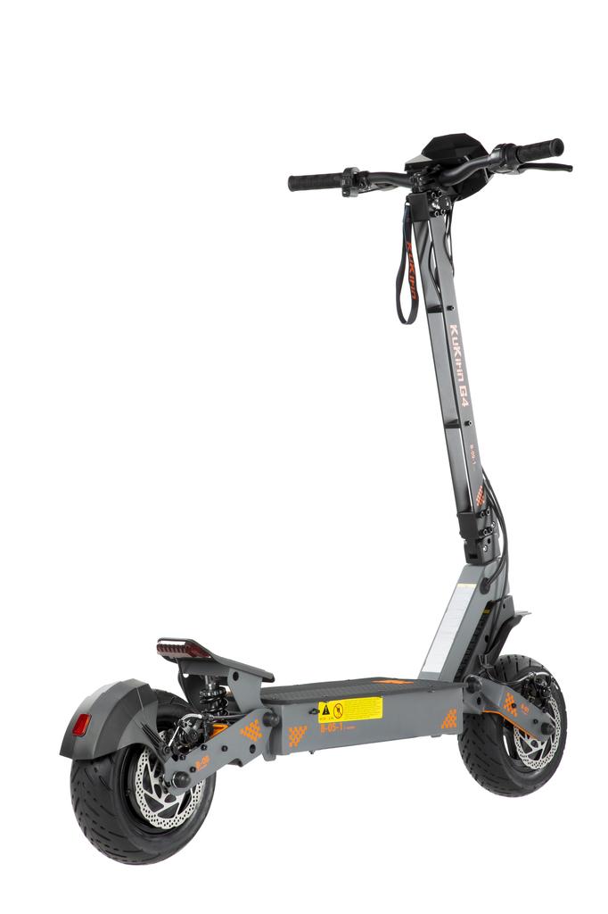 KuKirin G4 Off-Road Electric Scooter, 2000W High Power Brushless Motor, 60V 20Ah Large Battery, 75KM Long Range, 11 Inch, Smart Cool Light System