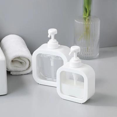 Zeepdispenser Witte Vloeibare Lotion Handpomp Zeepdispenser Hervulbare Shampoo Fles Plastic Badkamer Lotion Fles