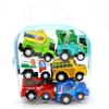 Pull-Back Toy Car Set: Educational Truck Model for Kids