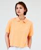 CLOVE [23Ss Clove] Pique Crop T-Shirt (Orange)