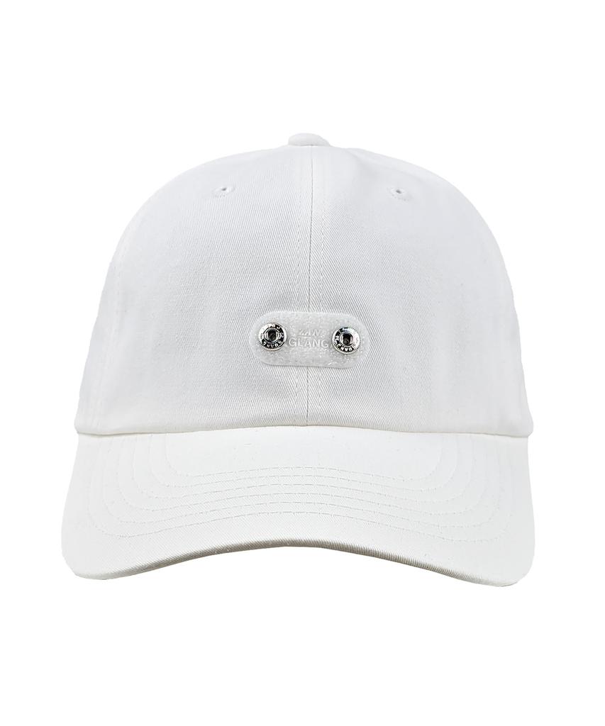 Jangeulang White Basic Ball Cap