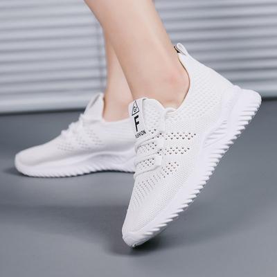 Summer Mesh Shoes Fly-Woven Casual Women'S Shoes Breathable And Lightweight Sports Shoes Comfortable Running Shoes Children
