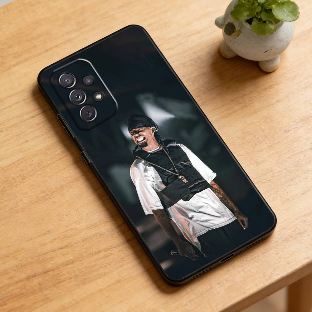 Singer P-Playboi C-Carti Phone Case For Samsung Galaxy A73,21,22,32,71,53,52,51,80,5G Soft Black Cover