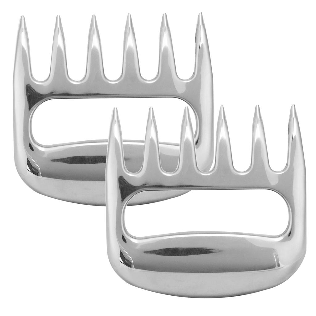 ZK20 Stainless Steel Meat Divider Bear Claw Shaped Turkey Cutter Splitter BBQ Grilling Tools