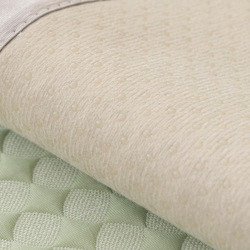 Summer New Cool Bean Ice Silk Sofa Cushion Straight Row Anti-Cat Scratch Sofa Cover Fixed Non-Slip Sofa Seat Cushion