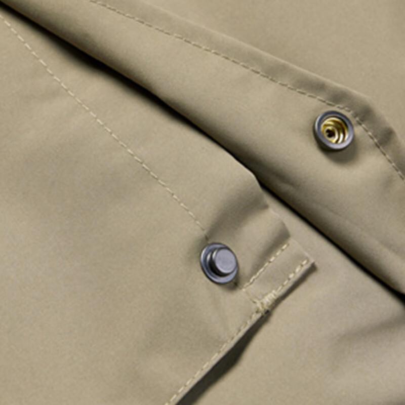 ROMON Men's Autumn/Winter Hooded Warm Padded Jacket