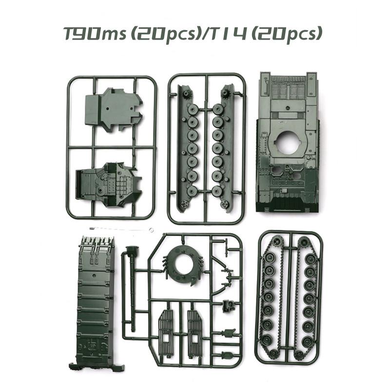4D 1/72 Model Puzzle Asamblare Tanc Vehicul de Luptă pentru Infanterie Tractor Militar Artilerie Jucării pentru Băieți
