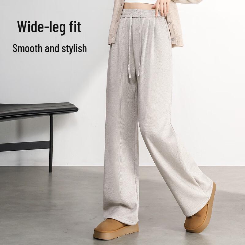 Baleno Women's Fleece-Lined Wide-Leg Trousers