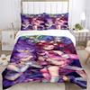 3pcs Star Guardian Home Decor Bedding Set-Perfect for Bedroom, Guest Room, Living Room, Hotel Use-Ideal Gift for Fans, Travelers, Daily Use-