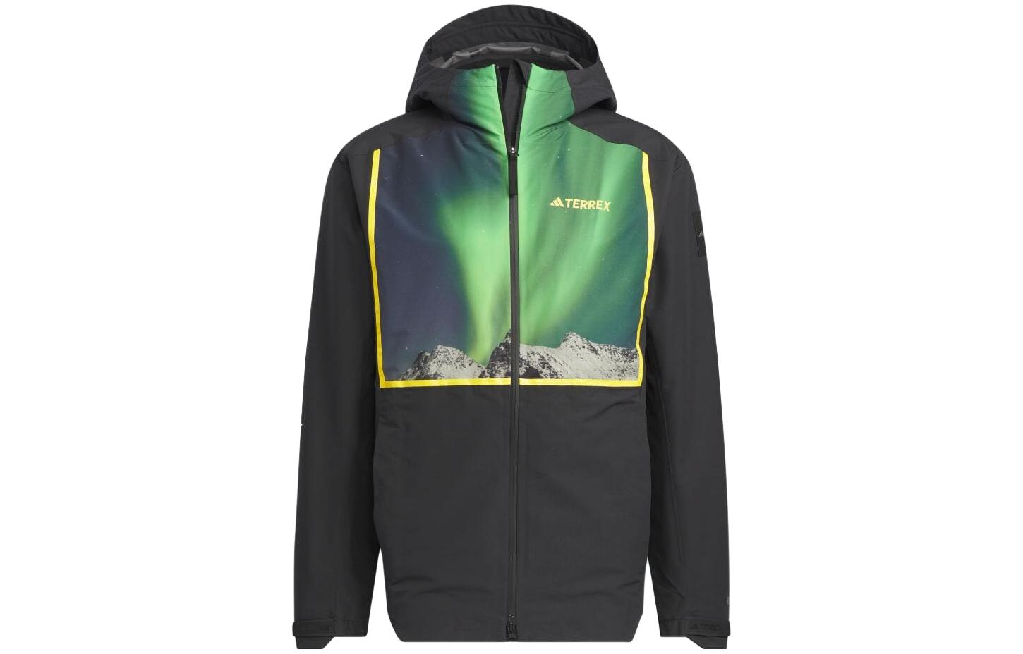 Куртки Adidas Мужские Черные С Капюшоном Умеренные Другие IL8959 L