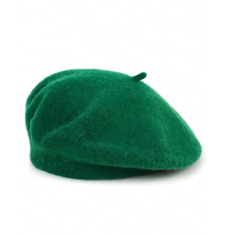 Autumn and Winter Vintage Wool Beret Girl